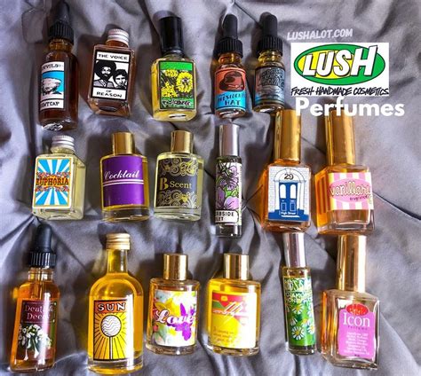 Some @lush @lushcosmetics perfumes. My fave