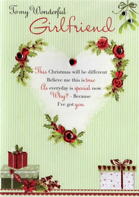 Christmas Message for Girlfriend Christmas Poems For Cards, Christmas ...