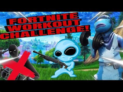 Fortnite Workout Challenge! - YouTube