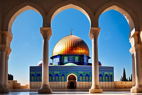 Al Aqsa Mosque Islamic Background, Al Aqsa Mosque, Islamic Background, Mosque 3d Background ...