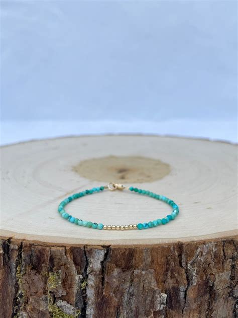 Turquoise Bracelet // December Birthstone // Turquoise // Gemstone ...