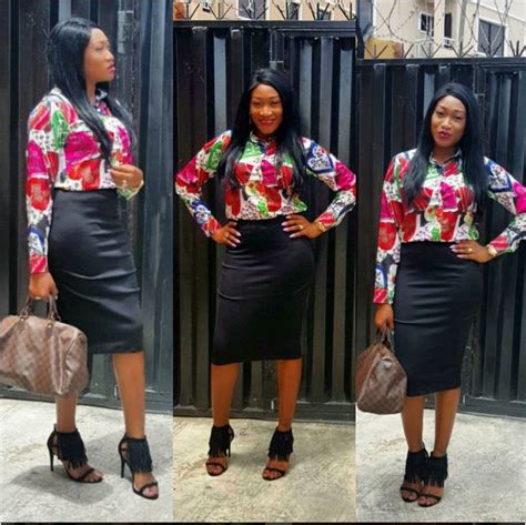 Oge Okoye Looks Fabulous In Different Ensembles - Celebrities - Nigeria