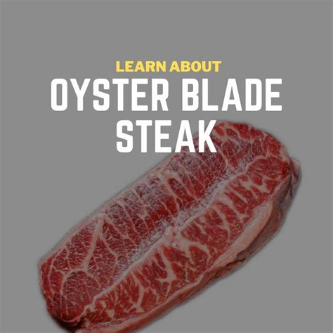 What is Oyster Blade Steak? Where it Comes from And How to Cook it - Simply Meat Smoking