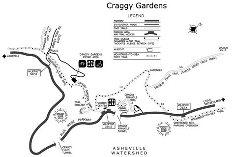 Craggy Gardens Hiking Trails - Blue Ridge Parkway (U.S. National Park ...