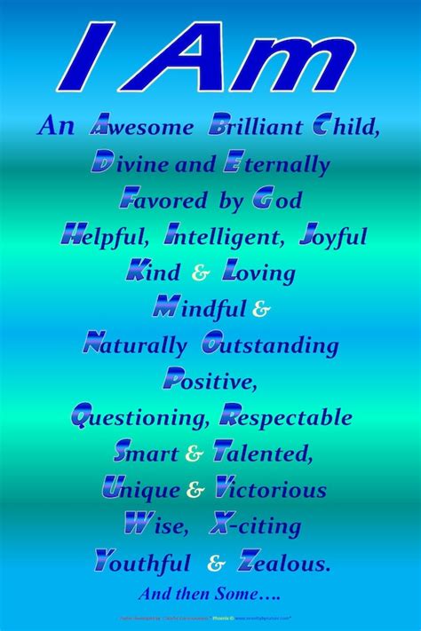 Positive Affirmations Posters I AM Affirmations Alphabet | atelier-yuwa.ciao.jp