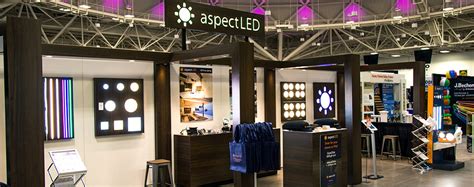 Trade Show Lighting - Booth Lighting - Applications - aspectLED - aspectLED