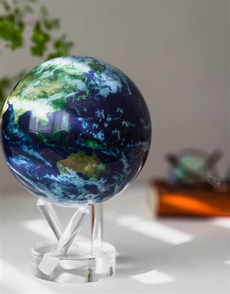 MOVA Earth with Clouds Globe 6" - The White Orchid