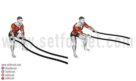 20 Best Battle Rope Exercises & Killer Workouts - SET FOR SET