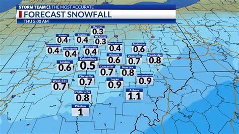 Tracking the next winter storm for Columbus, central Ohio: Tonight – Thursday | NBC4 WCMH-TV