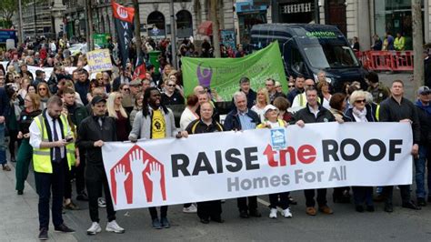 Thousands march in Dublin’s ‘Raise the Roof’ rally, demanding ...