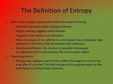 Entropy Presentation