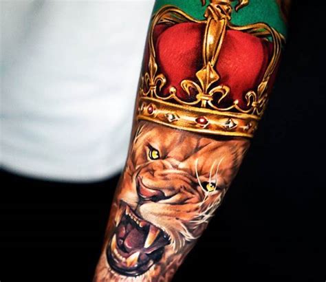 Top 80 Lion Tattoos