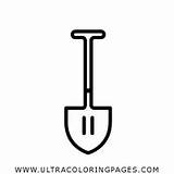 Shovel Coloring Page  Ultra Pages sketch template