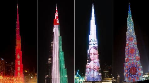 9 Memorable Burj Khalifa Light Displays in Recent Years