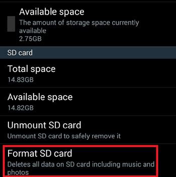 Format SD Card Android Phone Internal External Memory[100%Work]