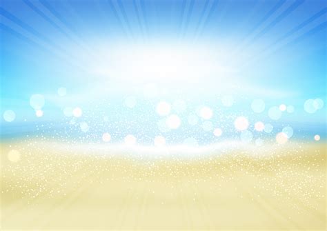 Summer beach background 236852 Vector Art at Vecteezy