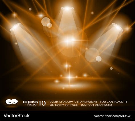 Concert lights Royalty Free Vector Image - VectorStock