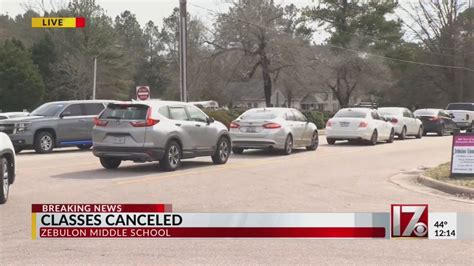 Students being released early after Zebulon magnet middle school was on lockdown - YouTube