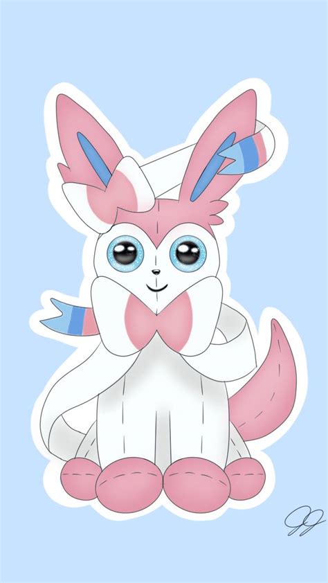 Sylveon Plush by JennaBunnies on DeviantArt