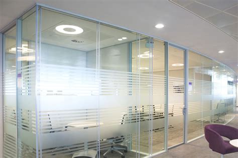 Modernize Your Office with Stylish Frosted Glass Partitions