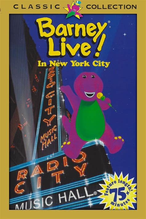 Personal lists featuring Barney Live! In New York City (1994) - Trakt