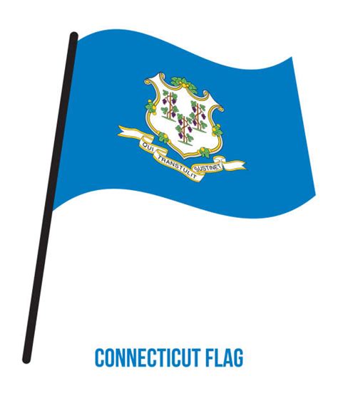 Best Connecticut Flag Illustrations, Royalty-Free Vector Graphics ...