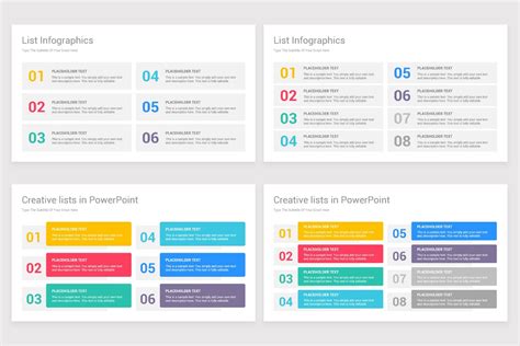 Lists Google Slides Presentation Template | Nulivo Market