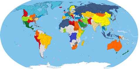 World Map 2022 With Countries