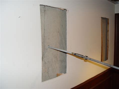 Foundation Repair - Stabilizing Kirkwood, MO Basement Walls - Threaded Anchor Rod Connects ...