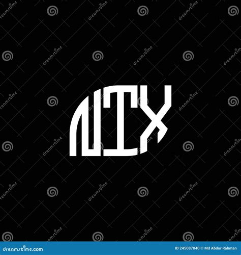 NTX Letter Logo Design on BLACK Background. NTX Creative Initials Letter Logo Concept. NTX ...