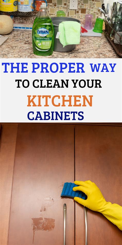 Cleaning Your Wooden Kitchen Cabinets | Cleaning wood cabinets ...