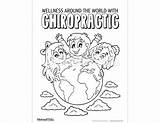 Chiropractic Coloring Sheets sketch template