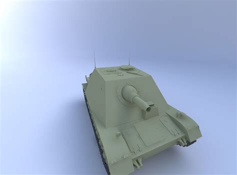 Brummbar Tank, (150 mm) 3D | CGTrader