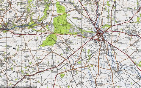 Old Maps of Cirencester Park, Gloucestershire