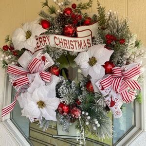 Elegant Golden Christmas Wreath for Front Door, Christmas Golden Glam Wreath, Golden Holiday ...