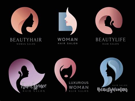 Hair Salon Logos Templates
