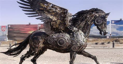 Steampunk Animal Sculptures Made Of Scrap Metal By Hasan Novrozi | Bored Panda