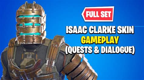 Fortnite Dead Space - Isaac Clarke Skin Gameplay - YouTube