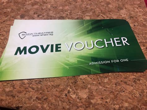 Shaw Movie Ticket, Tickets & Vouchers, Vouchers on Carousell