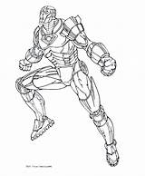 Iron Man Coloring Page  Free Printable Templates sketch template