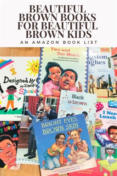 Beautiful Brown Books for Beautiful Brown children | Black children's books, Brown books, Easy ...