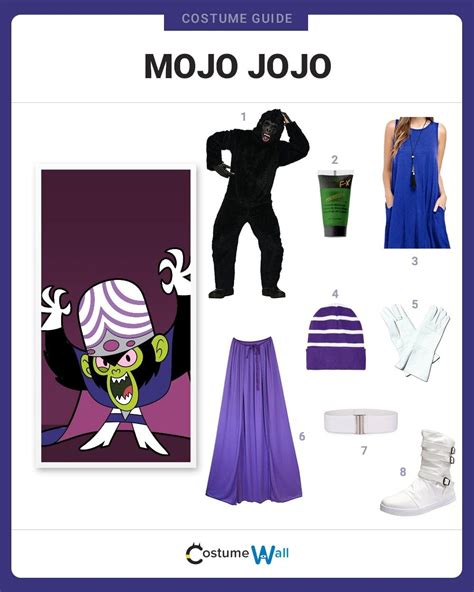 Dress Like Mojo Jojo Costume | Halloween and Cosplay Guides