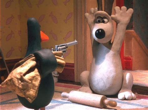 Wallace and Gromit Photo: The Wrong Trousers | 곰 만화, 펭귄, 곰돌이 인형