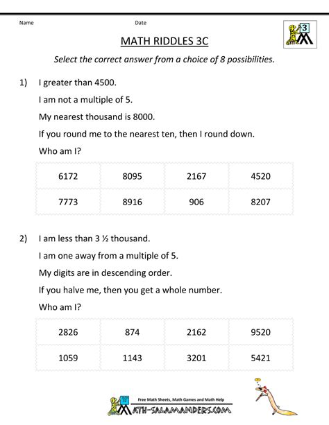 Math Riddles