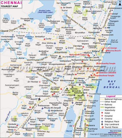 Chennai Map, Map of Chennai India, India Map, India State Maps, India ...