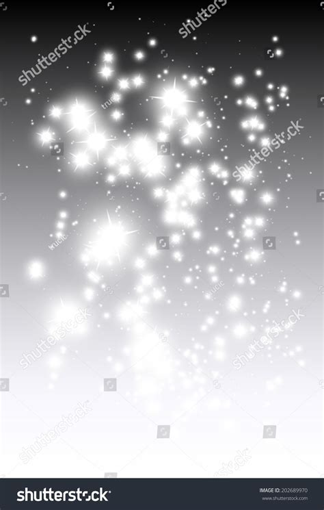 Sparkles Shiny Background Vector Decoration Template Stock Vector ...