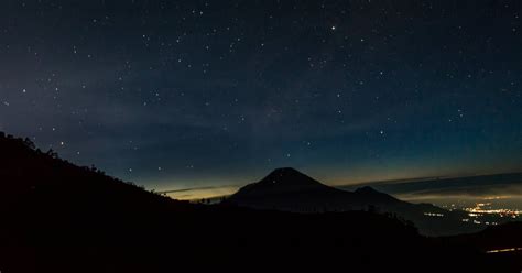 Gambar Gunung Malam Hari - Homecare24