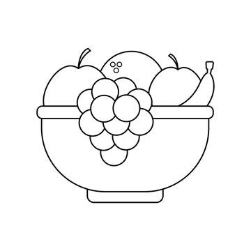 Bowl Clipart Outline