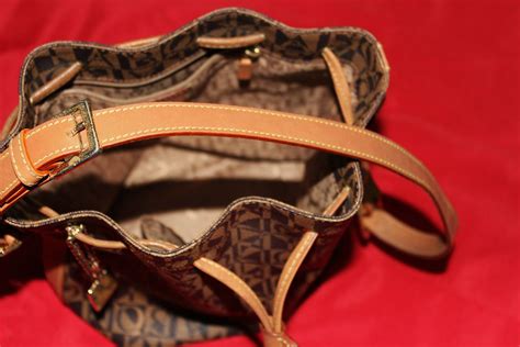 Bonia Monogram Leather Bag | samy.forever | Flickr