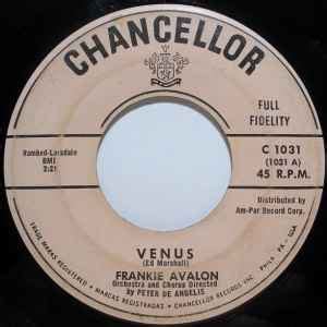 Frankie Avalon - Venus (Vinyl, 7", 45 RPM, Single, Mono) | Discogs